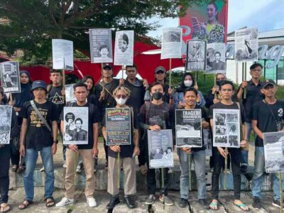 Aktivis HAM di Bengkulu Gelar Aksi September Hitam
