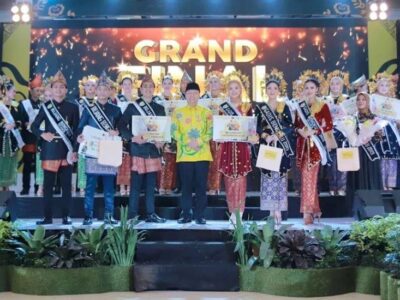 Gubernur Rohidin Hadiri Malam Grand Final Bujang Gadis Bengkulu