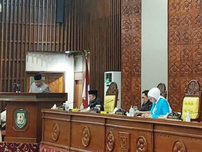 DPRD Provinsi Bengkulu Gelar Paripurna Laporan dan Pandangan Fraksi