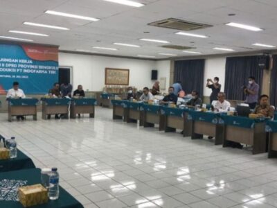 Komisi II Ajak PT Bengkulu Mandiri Kunker ke Indofarma