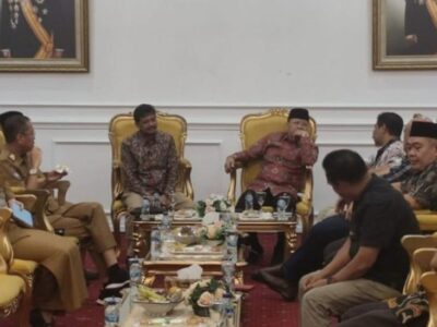 Pimpinan Dewan Dialog dengan Gubernur, Pastikan Target Pembangunan 2023