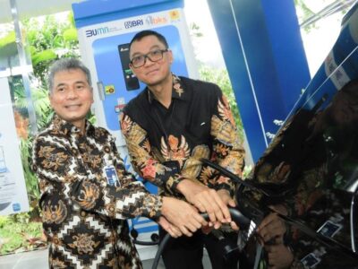 Resmikan SPKLU, BRI Dorong Penggunaan Kendaraan Listrik