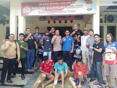 Tim Gabungan Bekuk Tiga Pelaku Curanmor