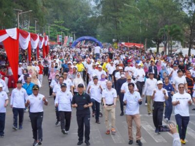 Dilaunching, Kegiatan Car Free Day Rafflesia Diikuti Antusias Masyarakat