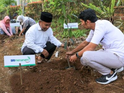 Dukung Net Zero Emission, BRI Menanam Proyeksikan Emisi Turun 23% Tahun 2025