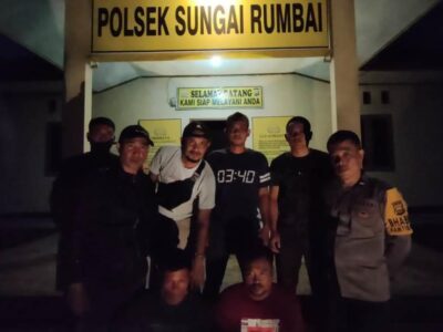 Resahkan Warga, Polsek Sungai Rumbai Tangkap Maling Sapi