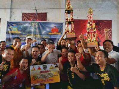 Pemprov Bengkulu Gelar Pertandingan Futsal Peringati Haornas, Diknas Juara