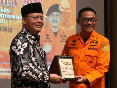 Gubernur Ajak Basarnas Bangun Sinergitas Atasi Bencana Banjir Bengkulu