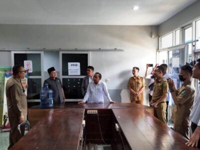 Sidak Dinas Kominfosan, Komisi I DPRD Kota Bengkulu Tinjau Sarana Prasarana