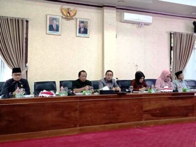 Bapemperda Kota Bengkulu Bersama Pemkot Gelar RDP Bahas Raperda Inisiatif