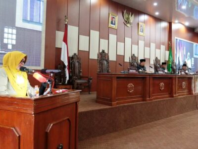 Paripurna, DPRD Kota Bengkulu Setujui Raperda pertanggungjawaban APBD 2021