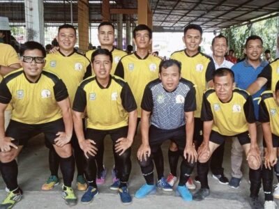 Meriahkan Haornas, Tim Dispora Bengkulu Ikuti Turnamen Fustal Antar OPD
