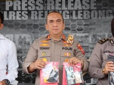 Polres Rejang Lebong Tangkap Dua Oknum Mahasiswa Usai Beli Sabu