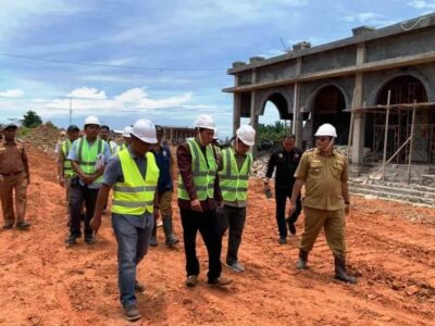 Komisi II Sidak Proyek Pembangunan Balai Kota