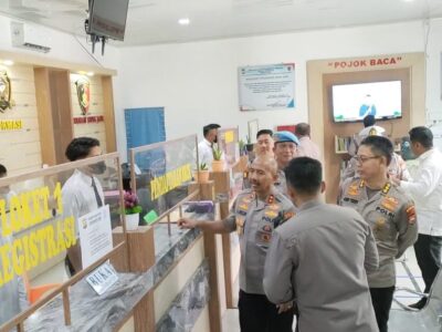 Kunker, Kapolda Bengkulu Minta Jajaran Tingkatkan Inovasi Pelayanan