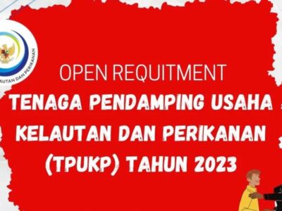 DKP Provinsi Bengkulu Buka Pendaftaran TPUKP Tahun 2023