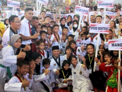 Kadispora Bengkulu Hadiri Pembukaan Kejuaraan Taekwondo Regional Sumatera