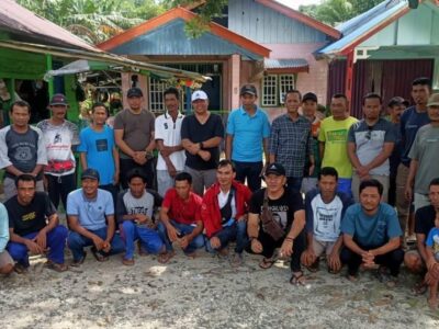 Kunjungi Nelayan Enggano, Kadis DKP Provinsi Bengkulu Dukung Budidaya Kepiting Bakau