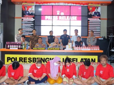 Polres Bengkulu Selatan Rilis Capaian Ops Pekat Nala