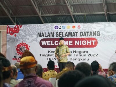 Gubernur Bengkulu Jamu Makan Malam Bersama Kontingen KBN 2022