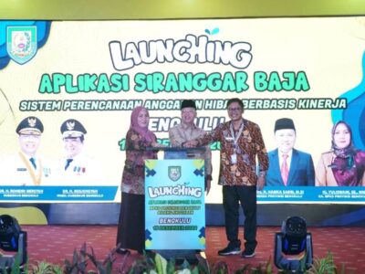 Tingkatkan Kinerja Birokrasi, Pemprov Bengkulu Luncurkan Aplikasi Siranggar Baja
