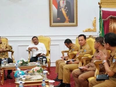 Gubernur Rohidin Bersama Bupati Mian Bahas Sinkronisasi Program Pembangunan