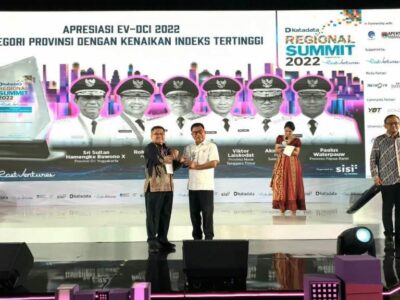 Provinsi Bengkulu Raih Perhargaan EV-DCI 2022