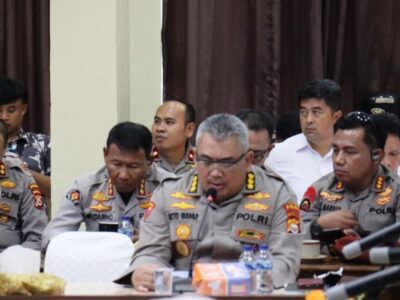 Polda Bengkulu Gelar Rakor Lintas Sektoral Pengamanan Nataru