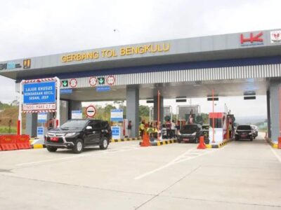 Resmi Dibuka, Tol Bengkulu-Taba Penanjung Digratiskan