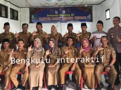 Dipimpin Camat, 7 Pjs Kades di Kecamatan Lebong Tengah Gelar Sertijab