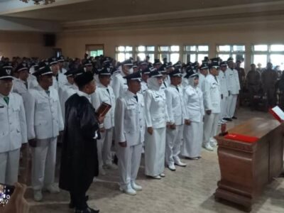 Bupati Kopli Ansori Lantik 65 Pjs Kades