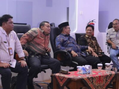 Bupati Kaur Berkunjung ke Kominfo Sumedang