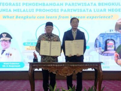 Pemprov Bengkulu dan BIC Teken Kerjasama Promosi Wisata