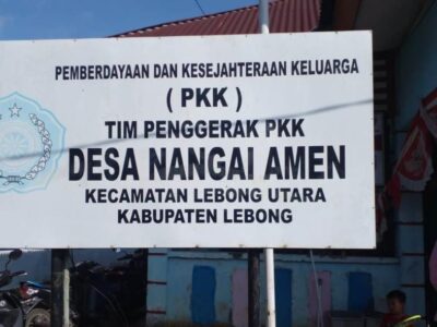 BPBD Lebong Akan Jadikan Desa Nangai Amen sebagai Destana