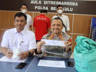Narkoba Dikirim via Travel, Polisi Amankan Pria Asal Empat Lawang