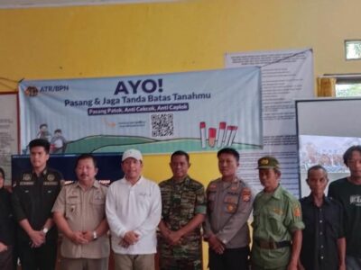 Anti Caplok dan Anti Cekcok, ATR/BPN Pasang 600 Patok Lahan di Seluma