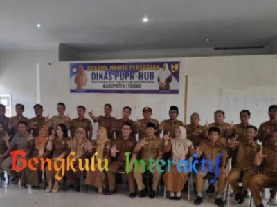 PUPR-P Lebong Gelar Sertijab 3 Pejabat Eselon III
