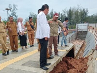 Bangunan Amblas, Komisi II DPRD Kota Sidak Kota Tuo