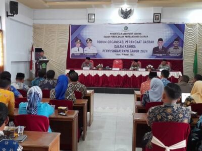 Bupati Lebong Minta OPD Sinergi dalam Menyusun Program Pembangunan