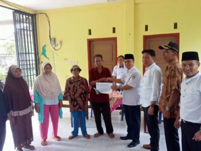 Pemdes Air Latak Kembali Salurkan BLT Dana Desa