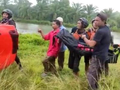 Pelajar Hanyut di Sungai Pandan Seluma Ditemukan Meninggal Dunia
