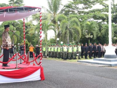 Bupati Lismidianto Pimpin Apel Siaga Bencana