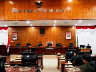 Paripurna LKPJ, Bupati Lismidianto Sampaikan Capaian Realisasi Anggaran