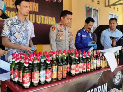 Hasil Ops Pekat Nala 2023, Ini Capaian Polres Bengkulu Utara