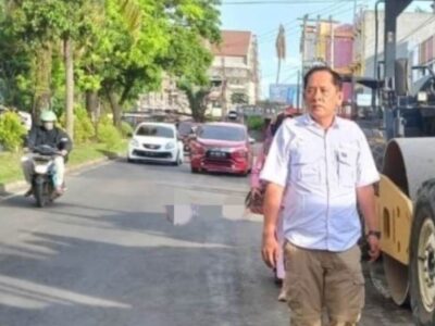 Komisi II Sidak Pengerjaan Proyek Rehabilitasi Jalan Hibrida
