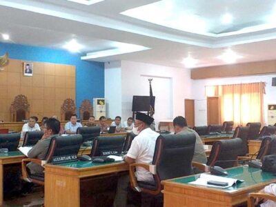 Rapat Bersama Eksekutif, DPRD Bengkulu Utara Bahas Raperda LP2B