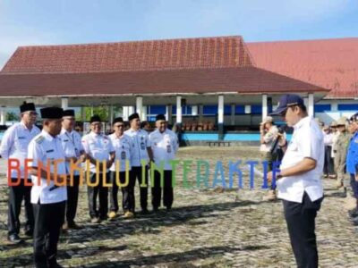 Masuk Perdana Usai Lebaran, Pemkab Lebong Gelar Apel Gabungan