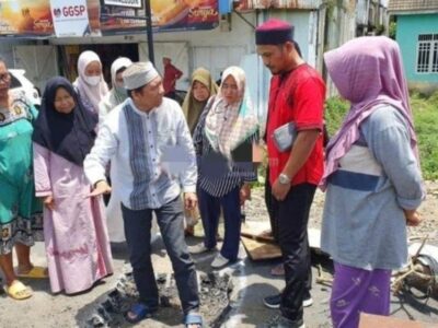 Anggota Dewan Dedi Yanto Tinjau Langsung Jalan Rusak yang Dikeluhkan Warga
