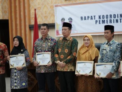 12 OPD Dapat Penghargaan Kearsipan dari Pemprov Bengkulu