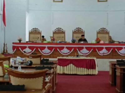 Paripurna Penyampaian Pokir 30 Anggota Dewan Seluma Tahun 2023